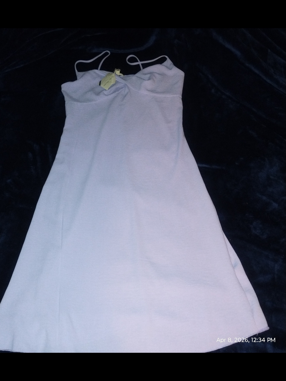 See You Monday Lilac Slip Dress with Spaghetti Straps
